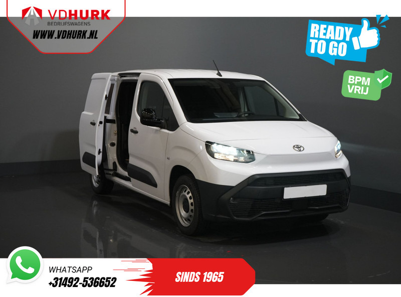 Малък ван Toyota PROACE CITY 1.5 130 pk Aut. L2 BPM VRIJ! LED/ Virtual Cockpit/ 3 pers./ Carplay/ Camera/ Climate/ PDC/ Cruise: снимка 9