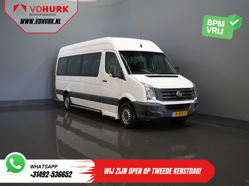 Volkswagen Crafter 35 2.0 TDI L3H2 EXPORT ONLY! €9.559 incl BTW/BPM Rolstoellift/ 9 Pers/ 9P/ Sidebars/ Rearbar/ Airco - Микробус, Пътнически бус: снимка 1 Volkswagen Crafter 35 2.0 TDI L3H2 EXPORT ONLY! €9.559 incl BTW/BPM Rolstoellift/ 9 Pers/ 9P/ Sidebars/ Rearbar/ Airco - Микробус, Пътнически бус: снимка 1