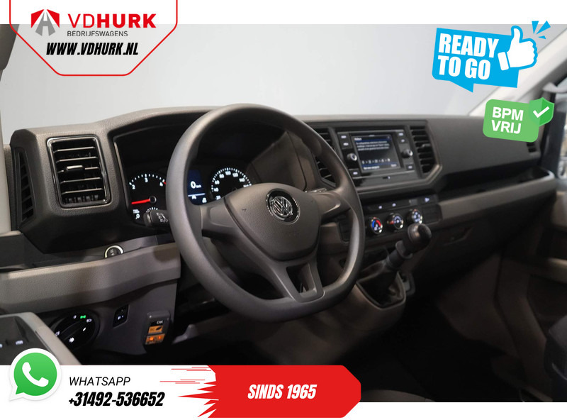 Бордови бус Volkswagen Crafter 50 165 pk Effer 352S Kraan/ Crane/ Kran/ Autokran/ PTO/ Open laadbak/ Dubbel Lucht: снимка 13