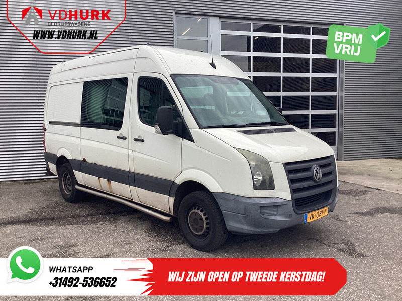 Volkswagen Crafter 50 2.5 TDI Aut. L2H2 DC Dubbel Cabine EXPORT 5 cil/ 3.5t Trekverm./ Airco/ 6 Pers./ 270Gr.Deuren/ Trekhaak - Товарен бус, Бус с двойна кабина: снимка 1 Volkswagen Crafter 50 2.5 TDI Aut. L2H2 DC Dubbel Cabine EXPORT 5 cil/ 3.5t Trekverm./ Airco/ 6 Pers./ 270Gr.Deuren/ Trekhaak - Товарен бус, Бус с двойна кабина: снимка 1
