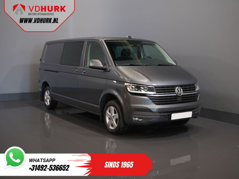 Volkswagen Transporter 2.0 TDI 150 pk DSG Aut. L2 DC Dubbel Cabine LED/ Adapt.Cruise/ Standkachel/ Stoelverw./ Carplay/ Camera/ PDC/ LMV/ Trekhaak/ Air - Товарен бус, Бус с двойна кабина: снимка 1 Volkswagen Transporter 2.0 TDI 150 pk DSG Aut. L2 DC Dubbel Cabine LED/ Adapt.Cruise/ Standkachel/ Stoelverw./ Carplay/ Camera/ PDC/ LMV/ Trekhaak/ Air - Товарен бус, Бус с двойна кабина: снимка 1