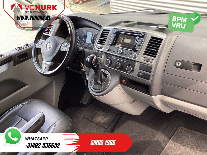 Volkswagen Transporter 2.0 TDI DSG Aut. 140 pk L2 DC Dubbel Cabine EXPORT ONLY NL Auto/ APK 04-2026/ Riem V.V./ Leder/ Cruise/ Camera/ Navi/ Sidebars/ - Малък ван, Бус с двойна кабина: снимка 3 Volkswagen Transporter 2.0 TDI DSG Aut. 140 pk L2 DC Dubbel Cabine EXPORT ONLY NL Auto/ APK 04-2026/ Riem V.V./ Leder/ Cruise/ Camera/ Navi/ Sidebars/ - Малък ван, Бус с двойна кабина: снимка 3
