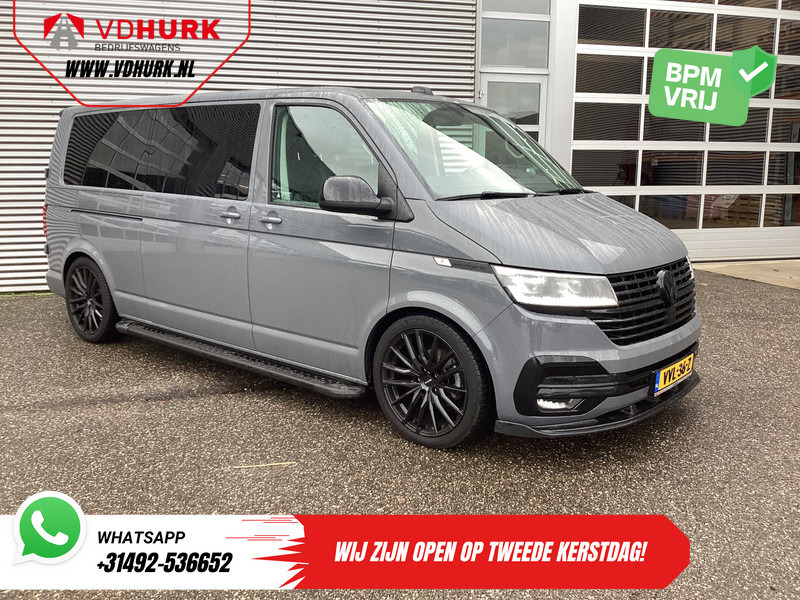 Volkswagen Transporter T6.1 2.0 TDI 150 pk DSG Aut. L2 DC Dubbel Cabine 6 Pers./ LED/ Leder/ Bilstein/ Alpine/ 20'' LMV/ Glasslook/ Alarm III/ Carplay/ - Малък ван, Бус с двойна кабина: снимка 1 Volkswagen Transporter T6.1 2.0 TDI 150 pk DSG Aut. L2 DC Dubbel Cabine 6 Pers./ LED/ Leder/ Bilstein/ Alpine/ 20'' LMV/ Glasslook/ Alarm III/ Carplay/ - Малък ван, Бус с двойна кабина: снимка 1