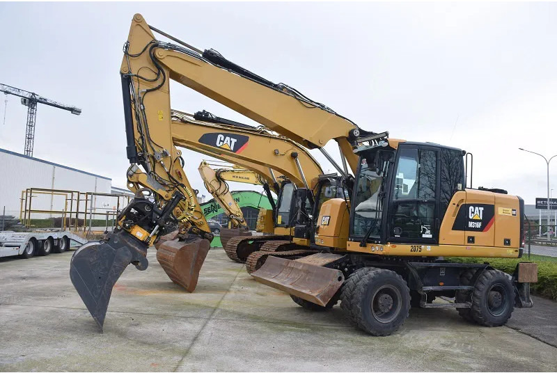 Caterpillar M316F - Колесен багер: снимка 1 Caterpillar M316F - Колесен багер: снимка 1