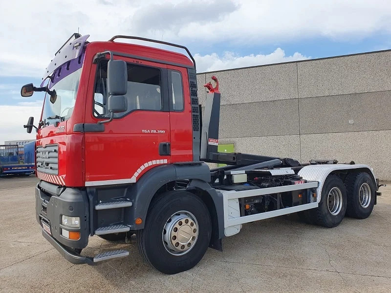 MAN TGA 28.390 - Мултилифт с кука камион: снимка 1 MAN TGA 28.390 - Мултилифт с кука камион: снимка 1