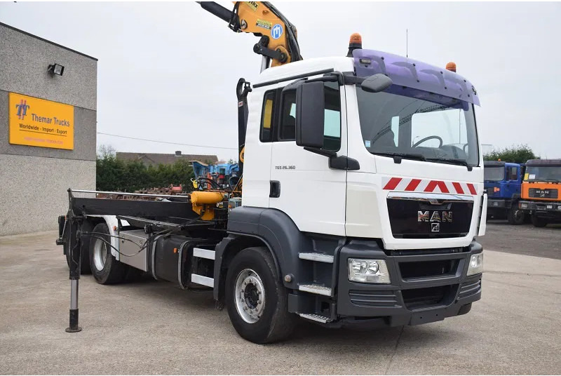 Мултилифт с кука камион, Камион с кран MAN TGS 26.360: снимка 6