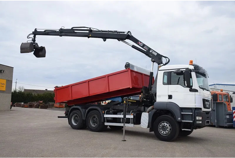 MAN TGS 26.360 + crane - Самосвал камион, Камион с кран: снимка 3 MAN TGS 26.360 + crane - Самосвал камион, Камион с кран: снимка 3