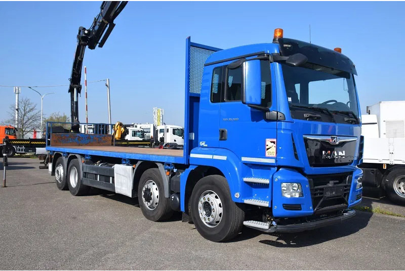 MAN TGS 35.500 Hydrodrive - Камион с кран: снимка 1 MAN TGS 35.500 Hydrodrive - Камион с кран: снимка 1
