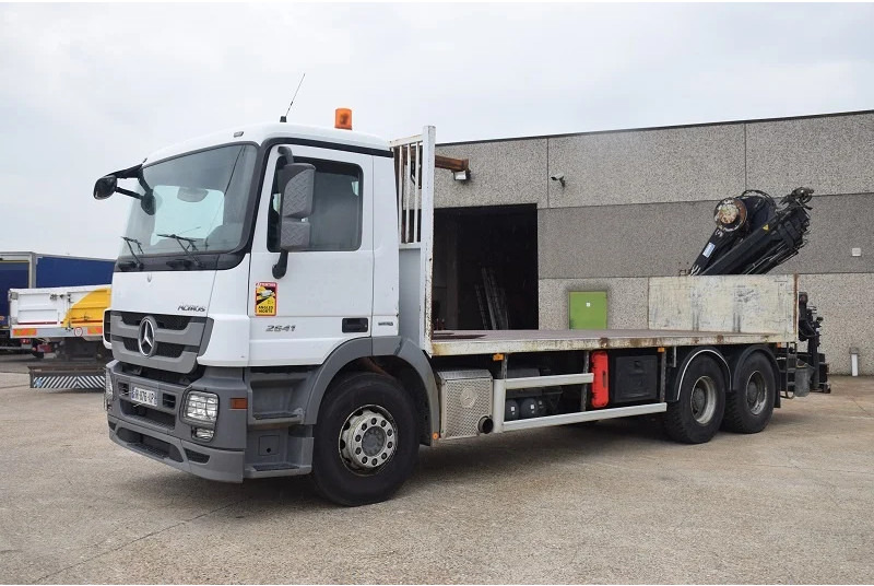 Mercedes-Benz Actros 2641 - Бордови камион, Камион с кран: снимка 3 Mercedes-Benz Actros 2641 - Бордови камион, Камион с кран: снимка 3