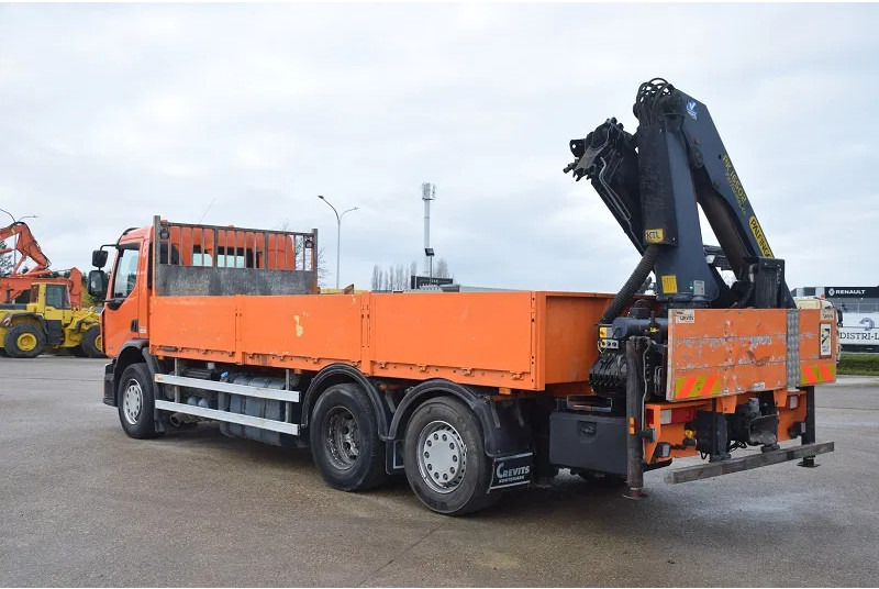 Renault Premium 410 - Бордови камион, Камион с кран: снимка 3 Renault Premium 410 - Бордови камион, Камион с кран: снимка 3