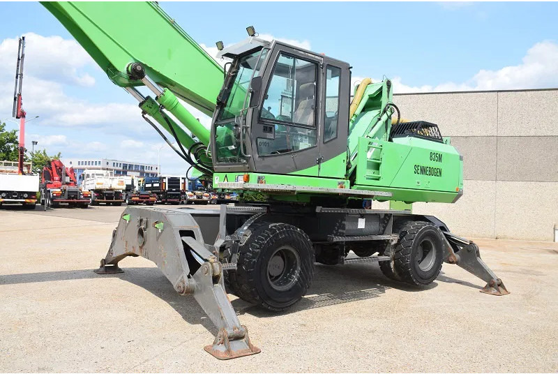 Sennebogen 835M - Колесен багер: снимка 3 Sennebogen 835M - Колесен багер: снимка 3