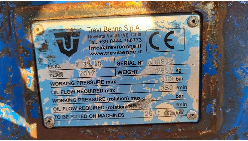 Trevibenne F25 RD Crusher - Хидравлична ножица за Строителна техника: снимка 4 Trevibenne F25 RD Crusher - Хидравлична ножица за Строителна техника: снимка 4