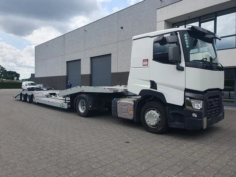 VS MONT VSAT02 -Belgische Trailer - Truck transporter - Автовоз полуремарке: снимка 5 VS MONT VSAT02 -Belgische Trailer - Truck transporter - Автовоз полуремарке: снимка 5