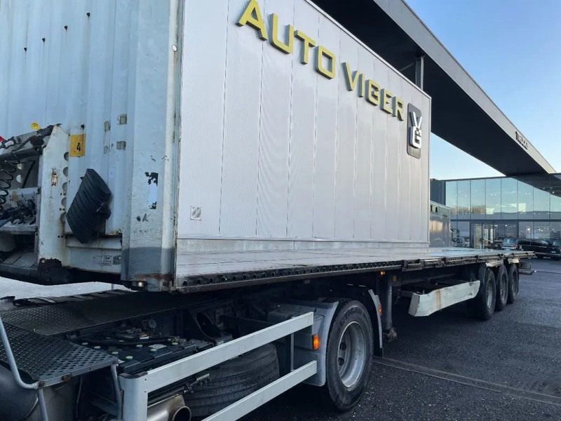 Бордово полуремарке/ Платформа Krone *Platte oplegger: снимка 1