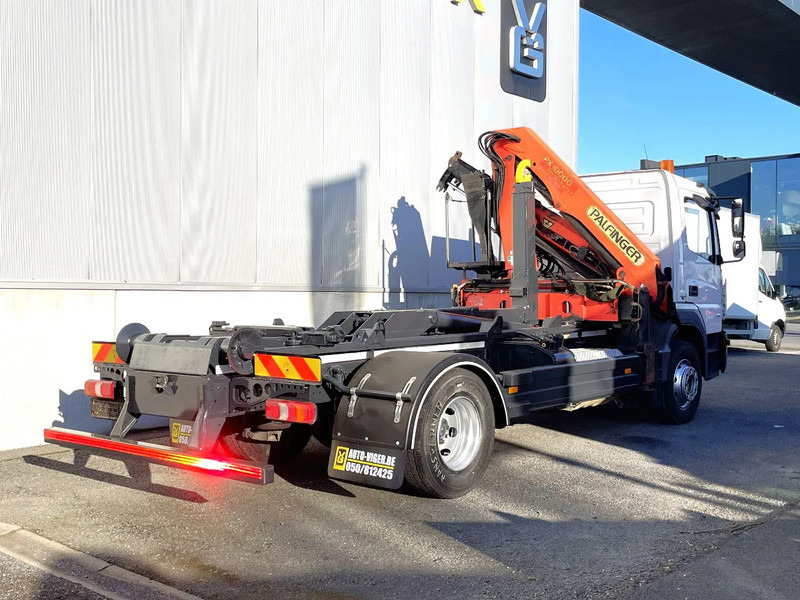 Mercedes-Benz Atego 1621 *Palfinger kraan*Containersysteem*luchtvering achteras*bluetooth - Мултилифт с кука камион, Камион с кран: снимка 2 Mercedes-Benz Atego 1621 *Palfinger kraan*Containersysteem*luchtvering achteras*bluetooth - Мултилифт с кука камион, Камион с кран: снимка 2