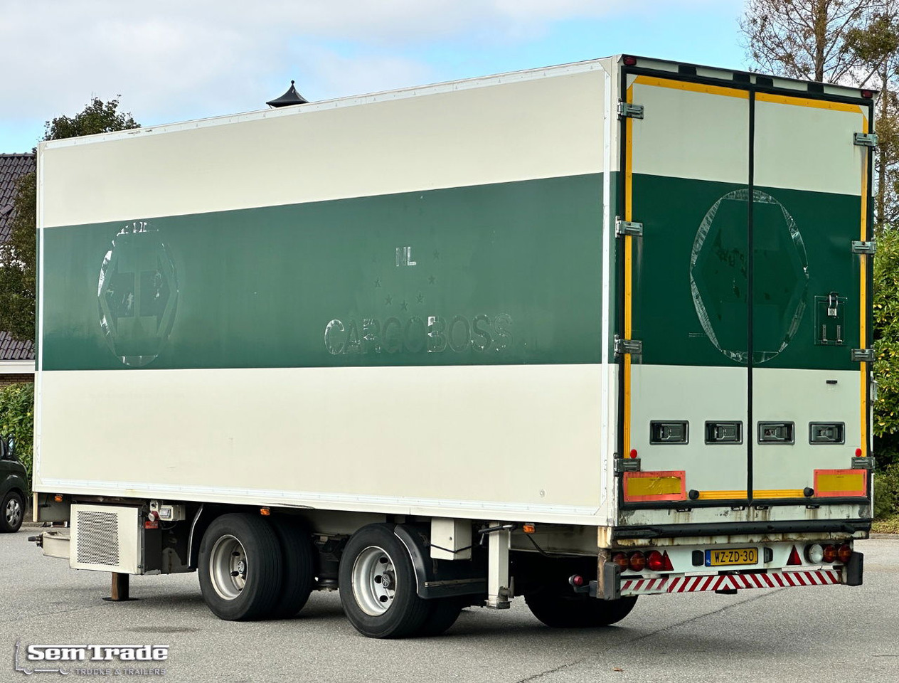 Burg VAN Beurden Isolated BOX TRS Cooling Hydrarolls 710x25x285 CM Inside NL-Trailer - Рефрижератор ремарке: снимка 3 Burg VAN Beurden Isolated BOX TRS Cooling Hydrarolls 710x25x285 CM Inside NL-Trailer - Рефрижератор ремарке: снимка 3