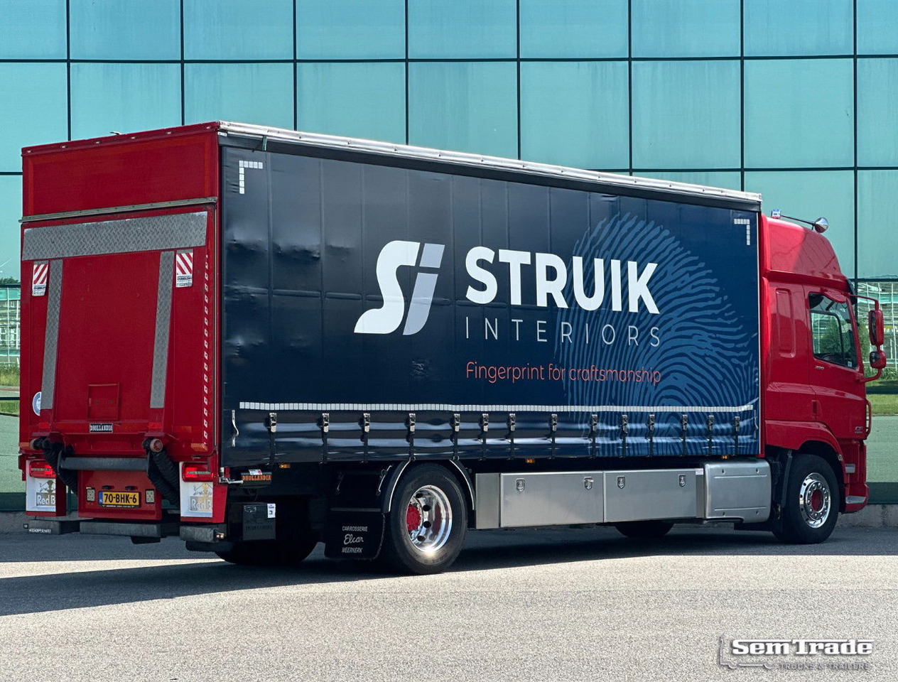 DAF CF 290 FA Space CAB Hardhouten Vloer 2500 KG Klep Nieuw Staat - Камион фургон: снимка 5 DAF CF 290 FA Space CAB Hardhouten Vloer 2500 KG Klep Nieuw Staat - Камион фургон: снимка 5