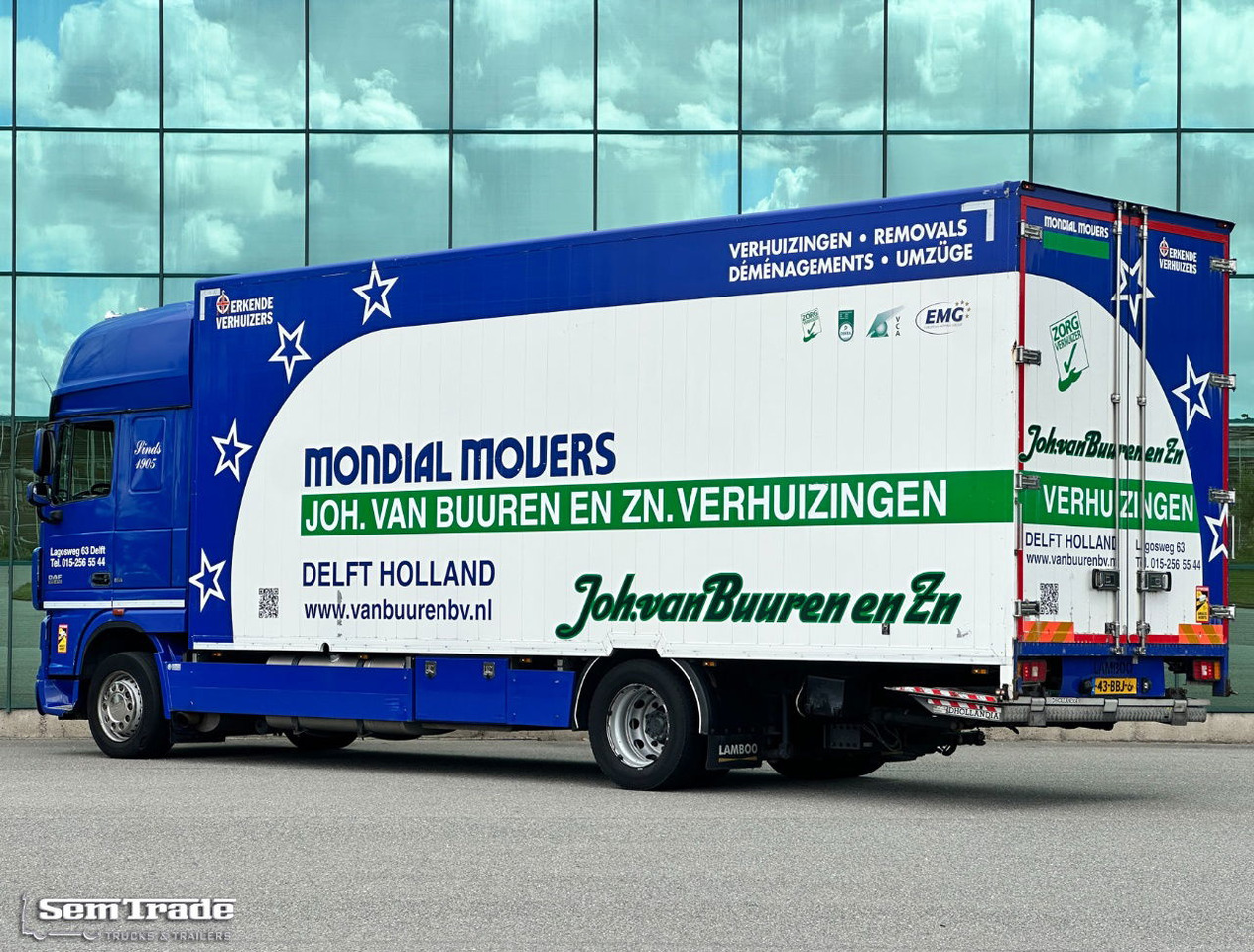 DAF XF 105.410 SSC Euro 5 Only 408.000 KM Full AIR Tail Lift Side Doors TOP Condition Holland Truck - Камион фургон: снимка 3 DAF XF 105.410 SSC Euro 5 Only 408.000 KM Full AIR Tail Lift Side Doors TOP Condition Holland Truck - Камион фургон: снимка 3