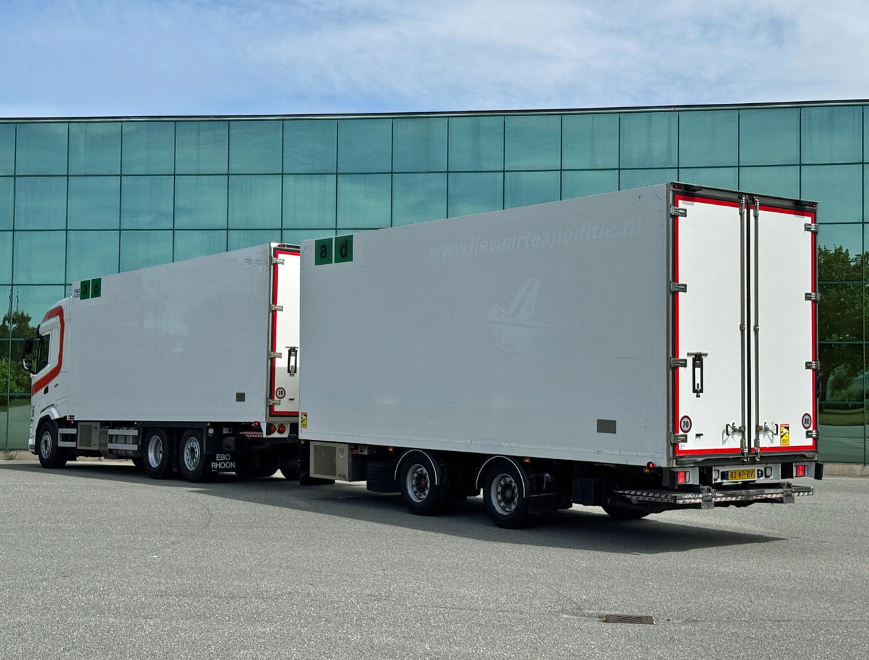 DAF XF 480 FAR Frigo Combi 50 CC 2x Lift Carrier TRS Iceland TOP Condition NL Combi - Рефрижератор камион: снимка 3 DAF XF 480 FAR Frigo Combi 50 CC 2x Lift Carrier TRS Iceland TOP Condition NL Combi - Рефрижератор камион: снимка 3