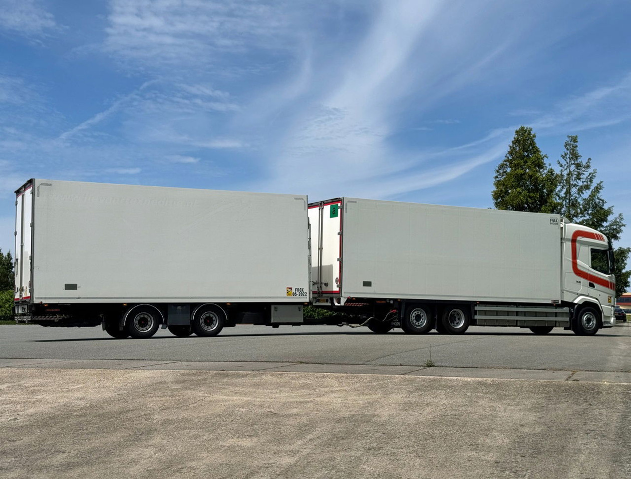 DAF XF 480 FAR Frigo Combi 50 CC 2x Lift Carrier TRS Iceland TOP Condition NL Combi - Рефрижератор камион: снимка 5 DAF XF 480 FAR Frigo Combi 50 CC 2x Lift Carrier TRS Iceland TOP Condition NL Combi - Рефрижератор камион: снимка 5