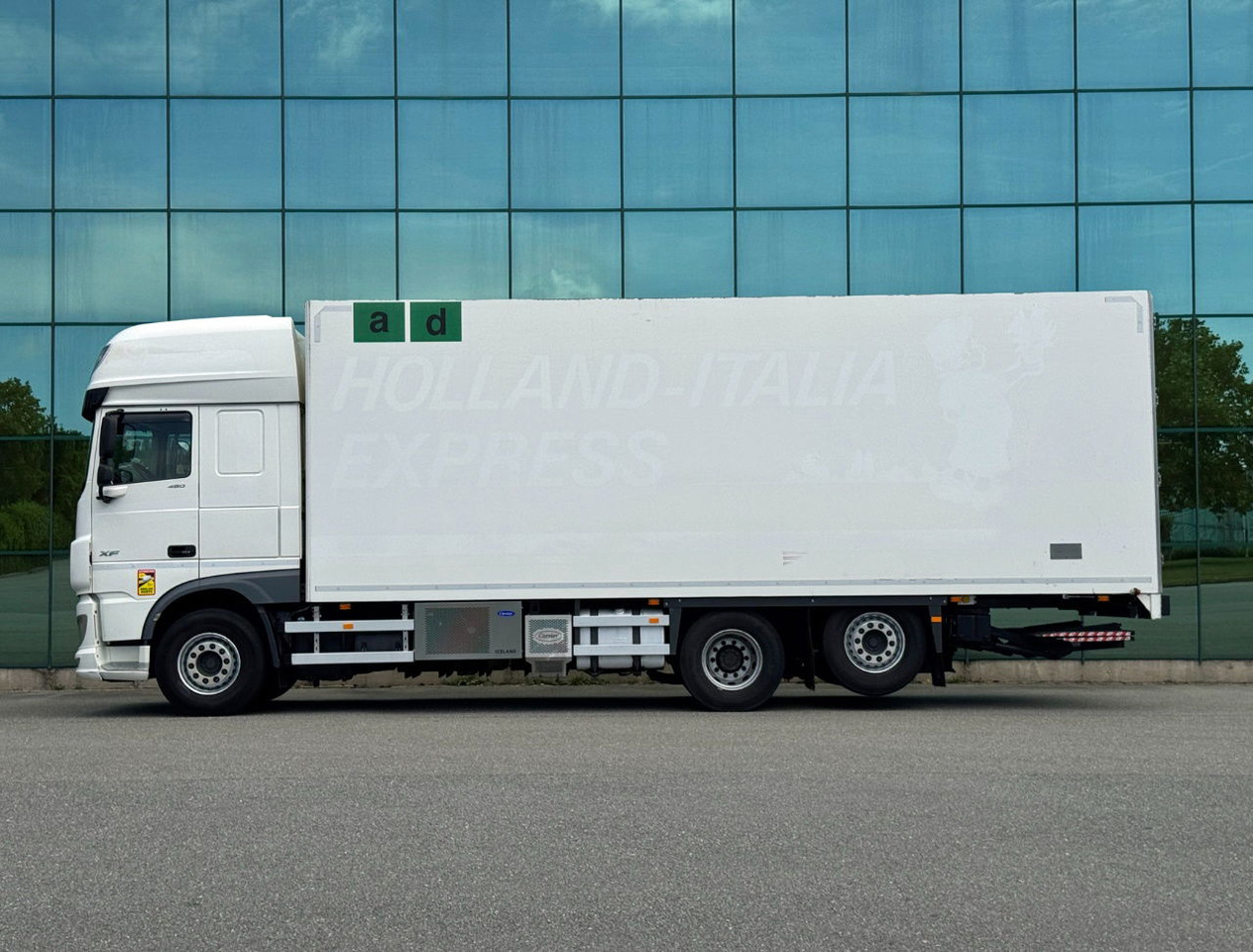 DAF XF 480 FAR SSC 6X2 Carrier TRS Iceland Lift 815 x 250 x 274 CM Inside TOP Co - Рефрижератор камион: снимка 2 DAF XF 480 FAR SSC 6X2 Carrier TRS Iceland Lift 815 x 250 x 274 CM Inside TOP Co - Рефрижератор камион: снимка 2