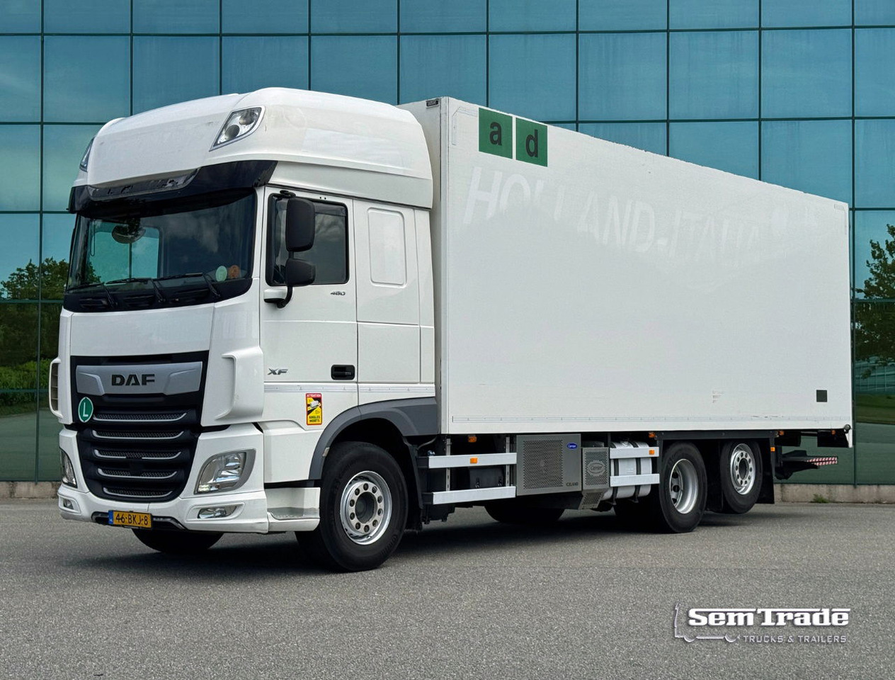 DAF XF 480 FAR SSC 6X2 Carrier TRS Iceland Lift 815 x 250 x 274 CM Inside TOP Co - Рефрижератор камион: снимка 1 DAF XF 480 FAR SSC 6X2 Carrier TRS Iceland Lift 815 x 250 x 274 CM Inside TOP Co - Рефрижератор камион: снимка 1