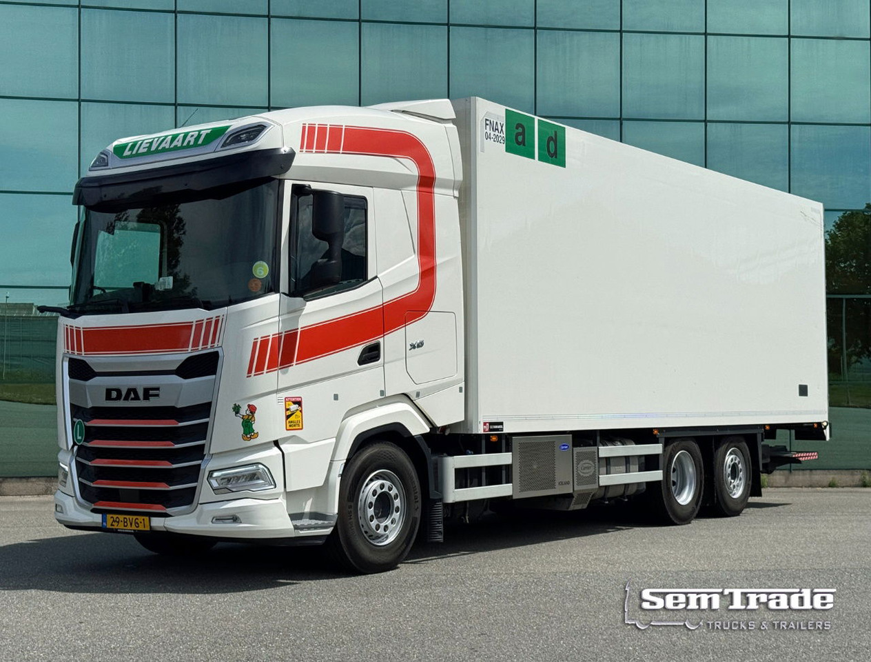 DAF XG 480 FAR 475.000 KM Carrier TRS Iceland 815 x 250 x 275 CM Inside Tail Lift NL Truck - Рефрижератор камион: снимка 1 DAF XG 480 FAR 475.000 KM Carrier TRS Iceland 815 x 250 x 275 CM Inside Tail Lift NL Truck - Рефрижератор камион: снимка 1