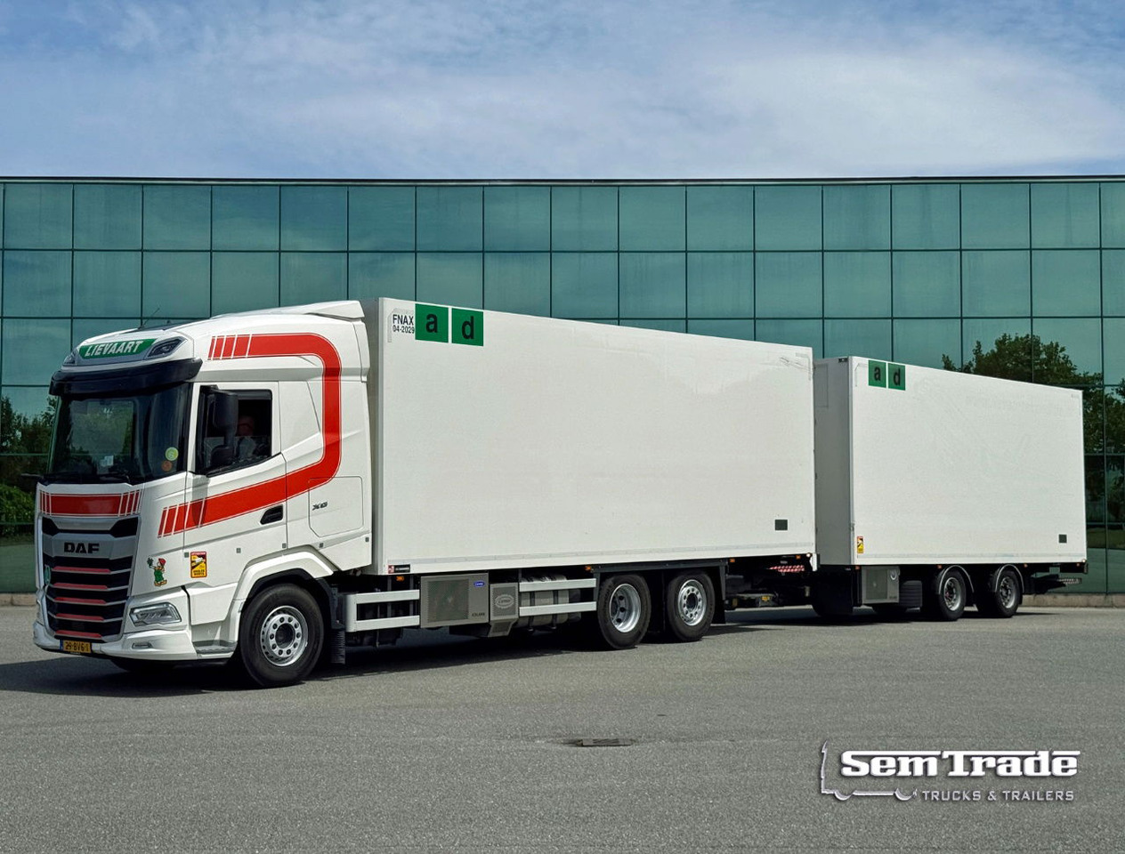DAF XG 480 FAR Frigo Combi 50 CC 2x Lift Carrier TRS Iceland TOP Condition NL Combi - Рефрижератор камион: снимка 2 DAF XG 480 FAR Frigo Combi 50 CC 2x Lift Carrier TRS Iceland TOP Condition NL Combi - Рефрижератор камион: снимка 2