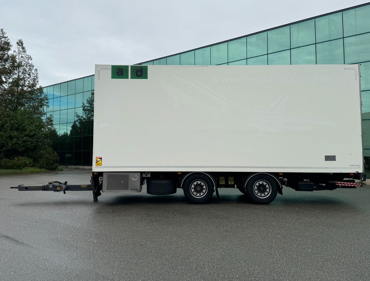 DRACO MZS 218 Wipkar 750 x 250 x 290 CM Inside Tail Lift 2021 TRS Iceland TOP Condition NL Trailertrailer - Затворена каросерия ремарке: снимка 2 DRACO MZS 218 Wipkar 750 x 250 x 290 CM Inside Tail Lift 2021 TRS Iceland TOP Condition NL Trailertrailer - Затворена каросерия ремарке: снимка 2