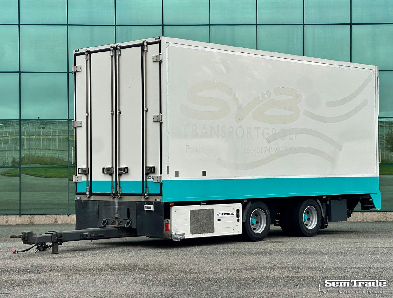 Diversen Heiwo HWA 20MZ Thermo King 3000 KG. Tail Lift Front Doors TOP Condition - Рефрижератор ремарке: снимка 1 Diversen Heiwo HWA 20MZ Thermo King 3000 KG. Tail Lift Front Doors TOP Condition - Рефрижератор ремарке: снимка 1