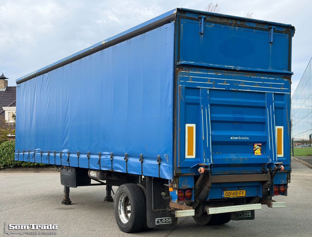 Floor FL0-12-102 City Trailer Tail Lift Good Condition Holland-Trailer - Брезентово полуремарке: снимка 3 Floor FL0-12-102 City Trailer Tail Lift Good Condition Holland-Trailer - Брезентово полуремарке: снимка 3
