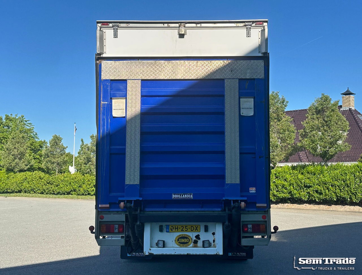Jumbo 2 Alxe SOR Isolated BOX Tail Lift Steering Axle Holland-Trailer - Затворена каросерия полуремарке: снимка 4 Jumbo 2 Alxe SOR Isolated BOX Tail Lift Steering Axle Holland-Trailer - Затворена каросерия полуремарке: снимка 4