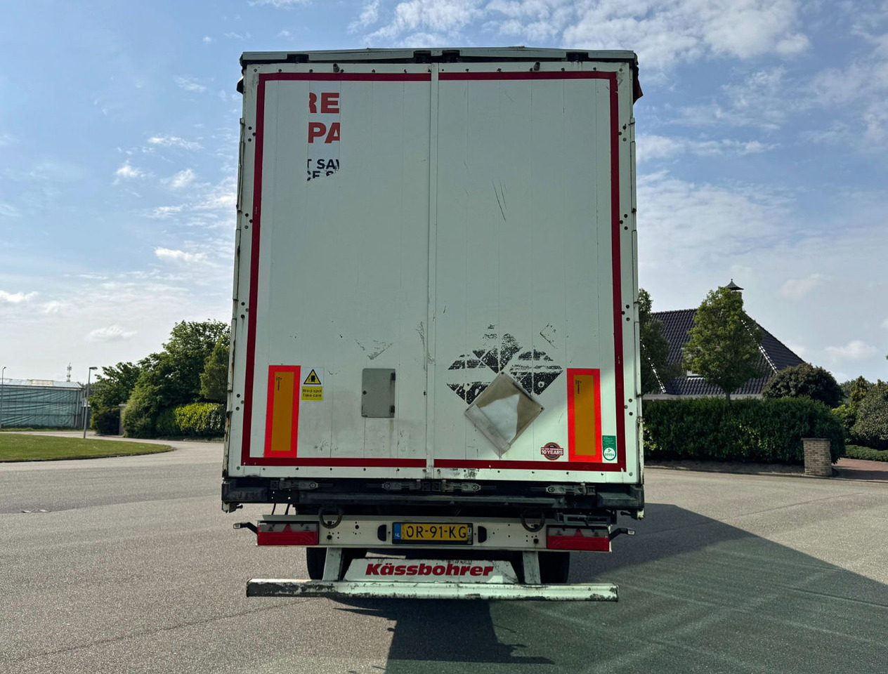 KAESSBOHRER Maxima Drum Brakes Sliding Roof NO Rust Galvanised Chassis TOP Condi - Брезентово полуремарке: снимка 4 KAESSBOHRER Maxima Drum Brakes Sliding Roof NO Rust Galvanised Chassis TOP Condi - Брезентово полуремарке: снимка 4