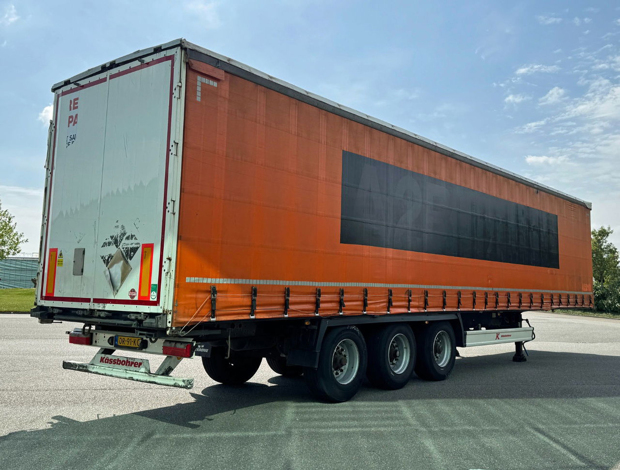KAESSBOHRER Maxima Drum Brakes Sliding Roof NO Rust Galvanised Chassis TOP Condi - Брезентово полуремарке: снимка 5 KAESSBOHRER Maxima Drum Brakes Sliding Roof NO Rust Galvanised Chassis TOP Condi - Брезентово полуремарке: снимка 5