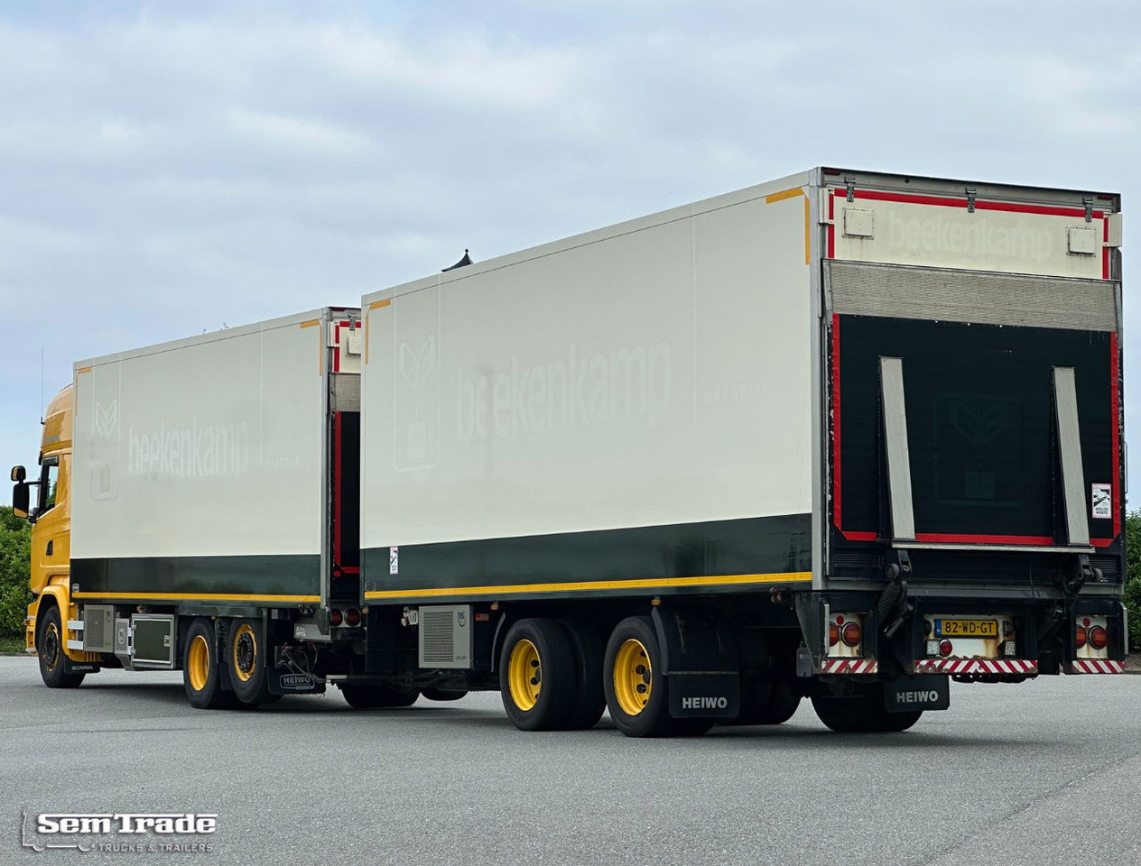 Scania R450 Retarder TRS Cooling Heiwo Isolated Boxes Tail Lift NL-Combi - Рефрижератор камион: снимка 3 Scania R450 Retarder TRS Cooling Heiwo Isolated Boxes Tail Lift NL-Combi - Рефрижератор камион: снимка 3