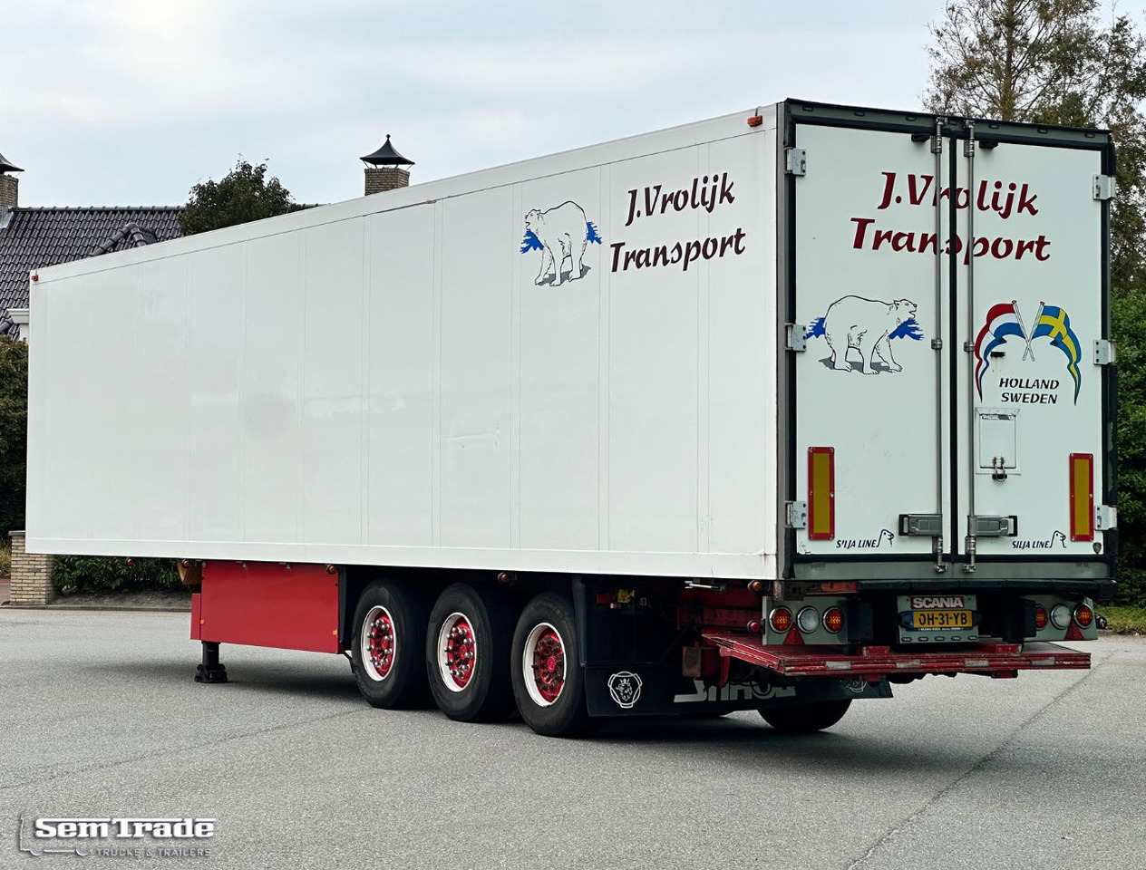 Schmitz Cargobull SKO 24 Carrier Maxima 1300 Flower Wide 2X Lift Axle - Рефрижератор полуремарке: снимка 3 Schmitz Cargobull SKO 24 Carrier Maxima 1300 Flower Wide 2X Lift Axle - Рефрижератор полуремарке: снимка 3