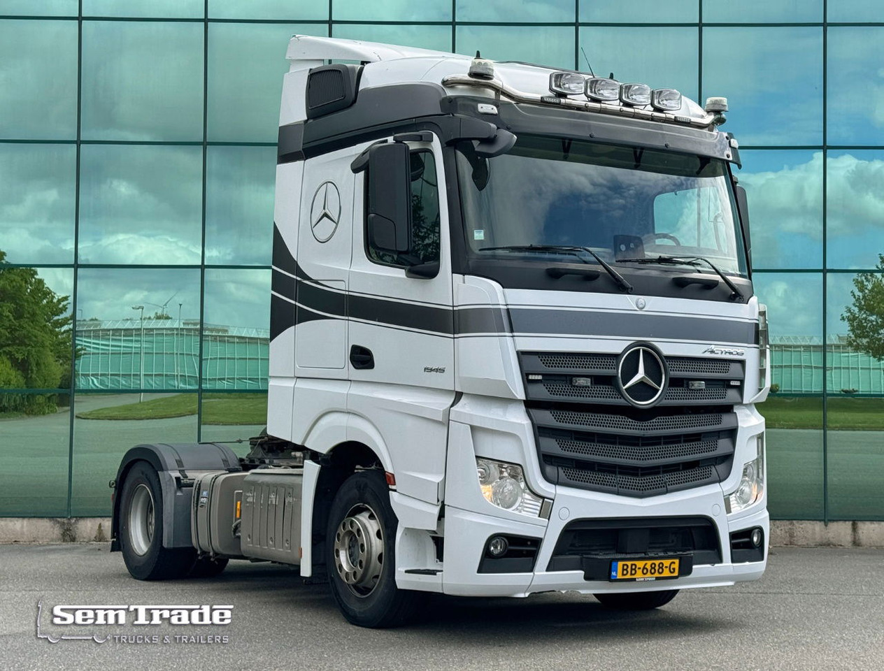 Влекач Mercedes-Benz Actros 1945 382.000 KM NEW TUV APK PTO + Hydraulics TOP Condition: снимка 6