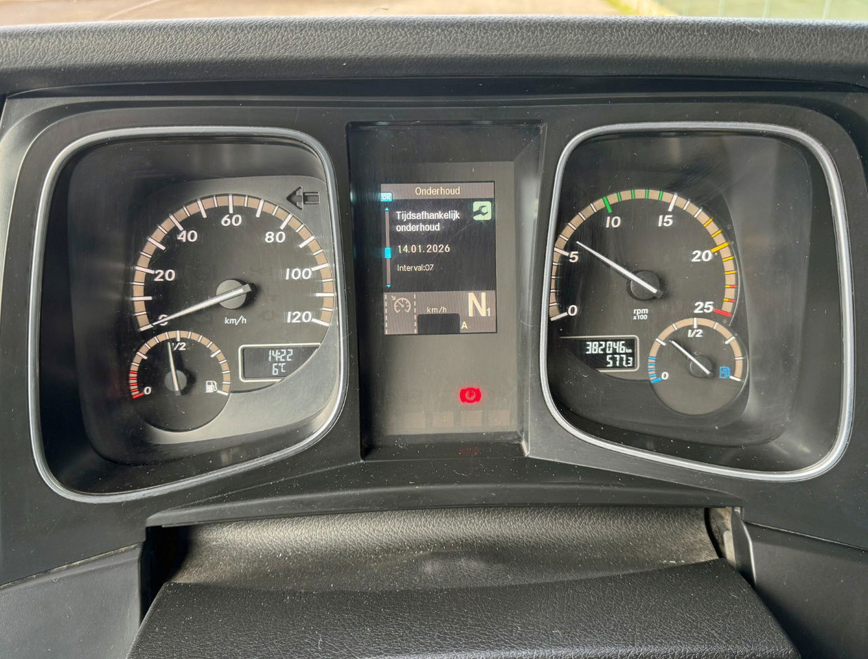 Влекач Mercedes-Benz Actros 1945 382.000 KM NEW TUV APK PTO + Hydraulics TOP Condition: снимка 14