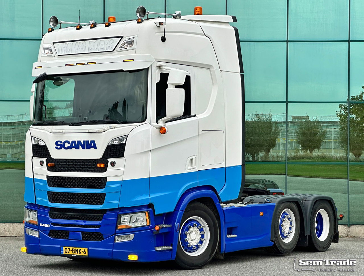 Scania S450 Full AIR Retarder 2X Tanks Only 659.000 KM Super Condition - Влекач: снимка 1 Scania S450 Full AIR Retarder 2X Tanks Only 659.000 KM Super Condition - Влекач: снимка 1
