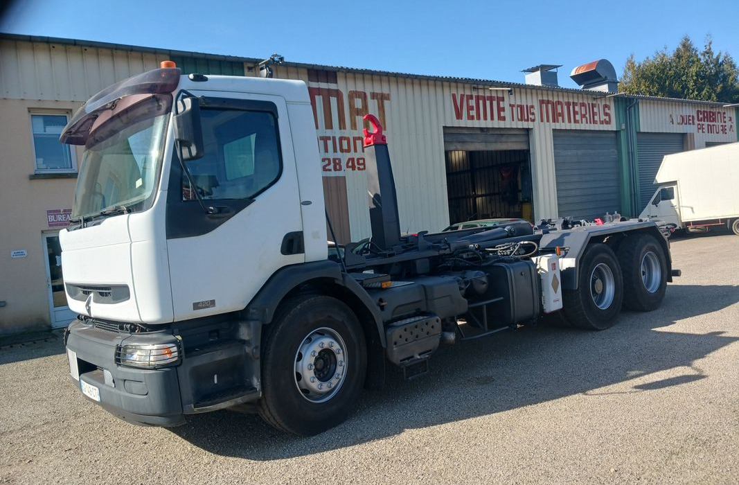 Ampliroll Renault 420 DXI 6X2 - Мултилифт с кука камион: снимка 1 Ampliroll Renault 420 DXI 6X2 - Мултилифт с кука камион: снимка 1