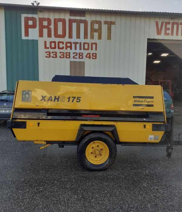 Compresseur de chantier Atlas Copco XAHS 175 - Компресор за въздух: снимка 2 Compresseur de chantier Atlas Copco XAHS 175 - Компресор за въздух: снимка 2
