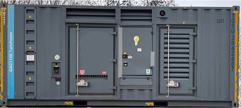 Atlas-Copco QAC 1100 TWIN-POWER - Електрогенератор: снимка 2 Atlas-Copco QAC 1100 TWIN-POWER - Електрогенератор: снимка 2