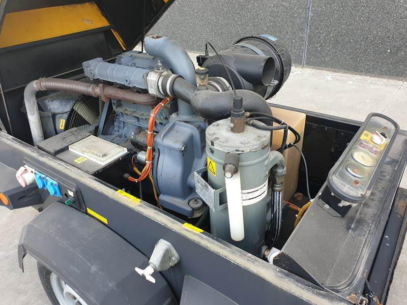 Atlas-Copco XAS 67 DD - G - Компресор за въздух: снимка 5 Atlas-Copco XAS 67 DD - G - Компресор за въздух: снимка 5
