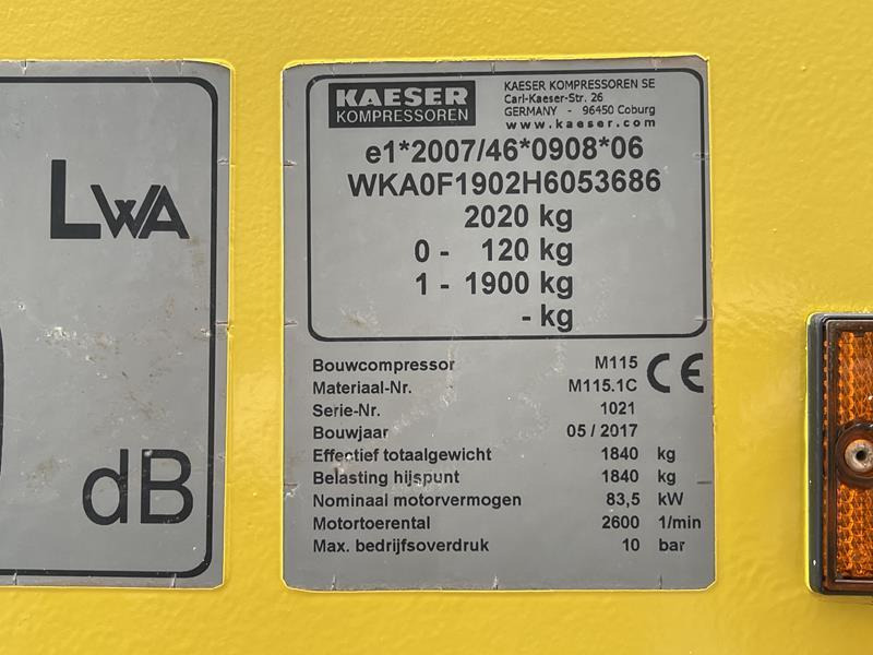 Kaeser M 115 - N - Компресор за въздух: снимка 5 Kaeser M 115 - N - Компресор за въздух: снимка 5