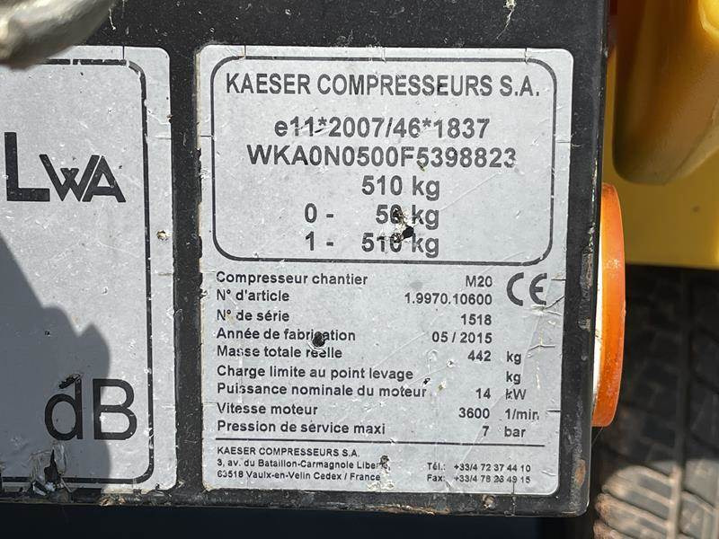 Kaeser M 20 - Компресор за въздух: снимка 3 Kaeser M 20 - Компресор за въздух: снимка 3