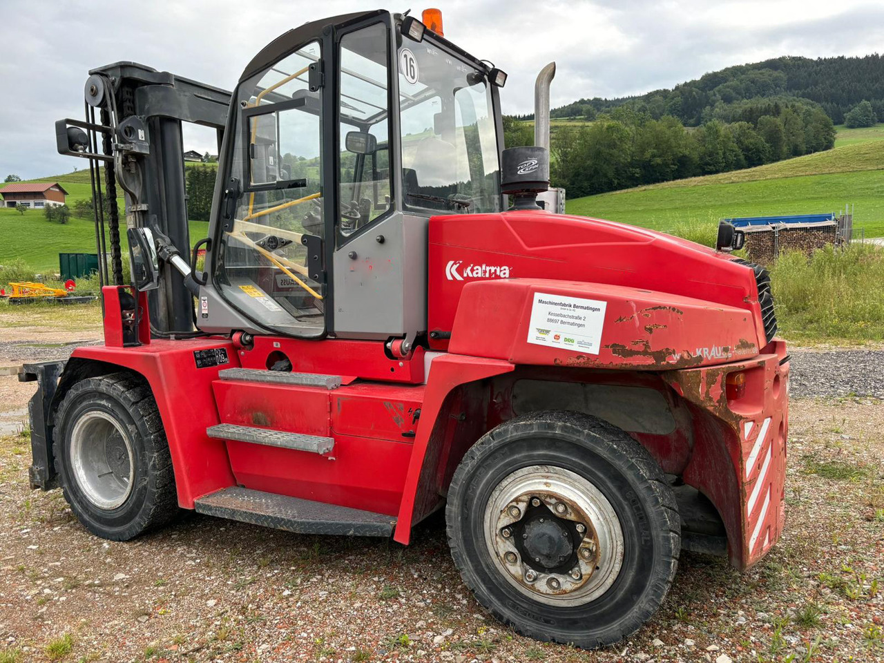 Kalmar DCE 100-6 - Дизелов мотокар: снимка 3 Kalmar DCE 100-6 - Дизелов мотокар: снимка 3
