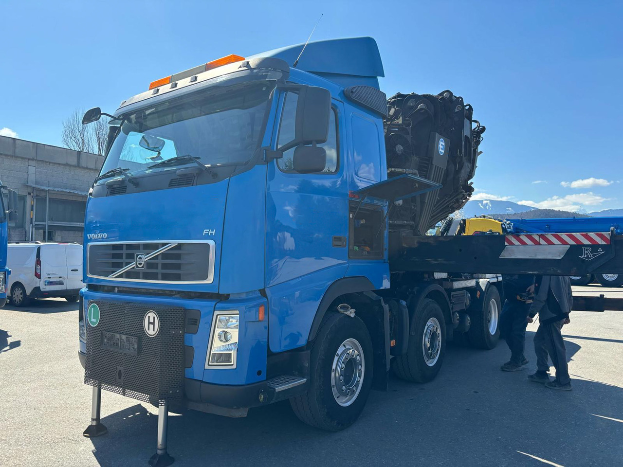 Volvo 520 FH + Effer 1550/8S - Кран за камион: снимка 2 Volvo 520 FH + Effer 1550/8S - Кран за камион: снимка 2