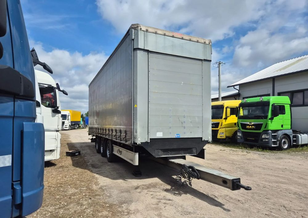 Fliegl Tandem 3 osie - Брезентово ремарке: снимка 2 Fliegl Tandem 3 osie - Брезентово ремарке: снимка 2