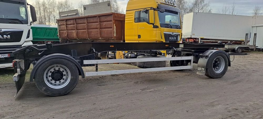 Huffermann Przyczepa na wózku HAR 1870 do hakowca - Мултилифт/ Лифтдъмпер ремарке: снимка 1 Huffermann Przyczepa na wózku HAR 1870 do hakowca - Мултилифт/ Лифтдъмпер ремарке: снимка 1