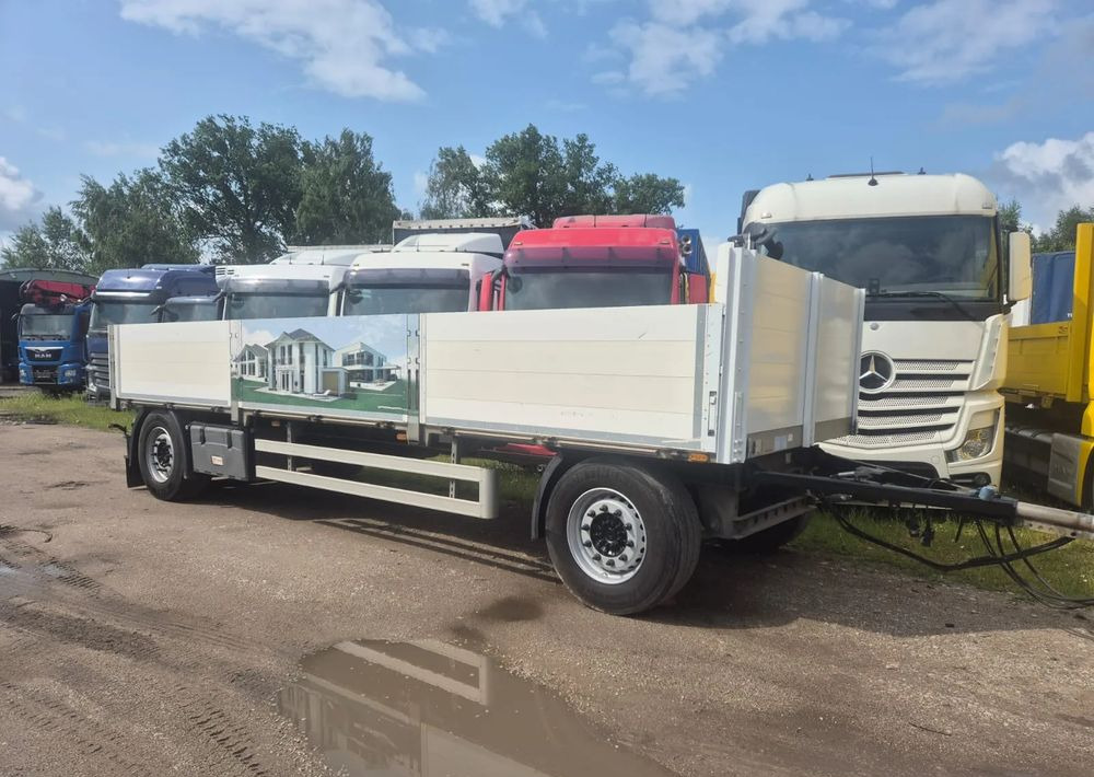 Krone Budowlanka do widlaka przyczep - Бордово ремарке/ Платформа: снимка 4 Krone Budowlanka do widlaka przyczep - Бордово ремарке/ Платформа: снимка 4